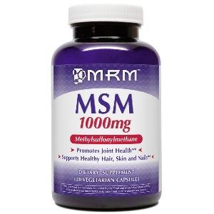 MSM  Methyl Sulfonyl Methane (1000mg 120 Vcap) Metabolic Response Modifiers
